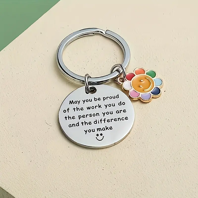 Coworker Keychain Stainless Steel Keychain Colleague Gifts For Birthday Christmas Appreciation Gift For Friends Thank You Leaving Going Away Retirement Gift