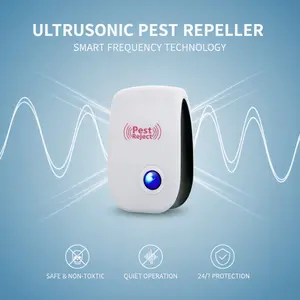 Ultrasonic mosquito repellent and mouse repellent artifact high-power mosquito and mouse nemesis night light