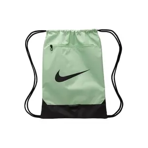 Nike Solid Logo Drawstring Backpack in Polyester for Men and Women with Pastel Green Color