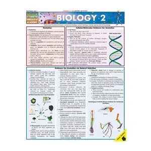 QuickStudy® Biology 2 Laminated Study Guide