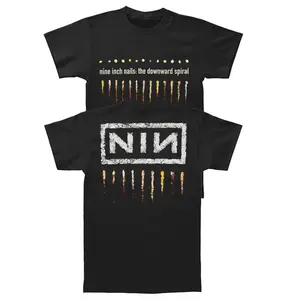 Nine Inch Nails Men's Downward Spiral Slim Fit T-Shirt Black