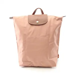 Pre-owned Longchamp Canvas Tote Bags Le Pliage Original Leather Backpack