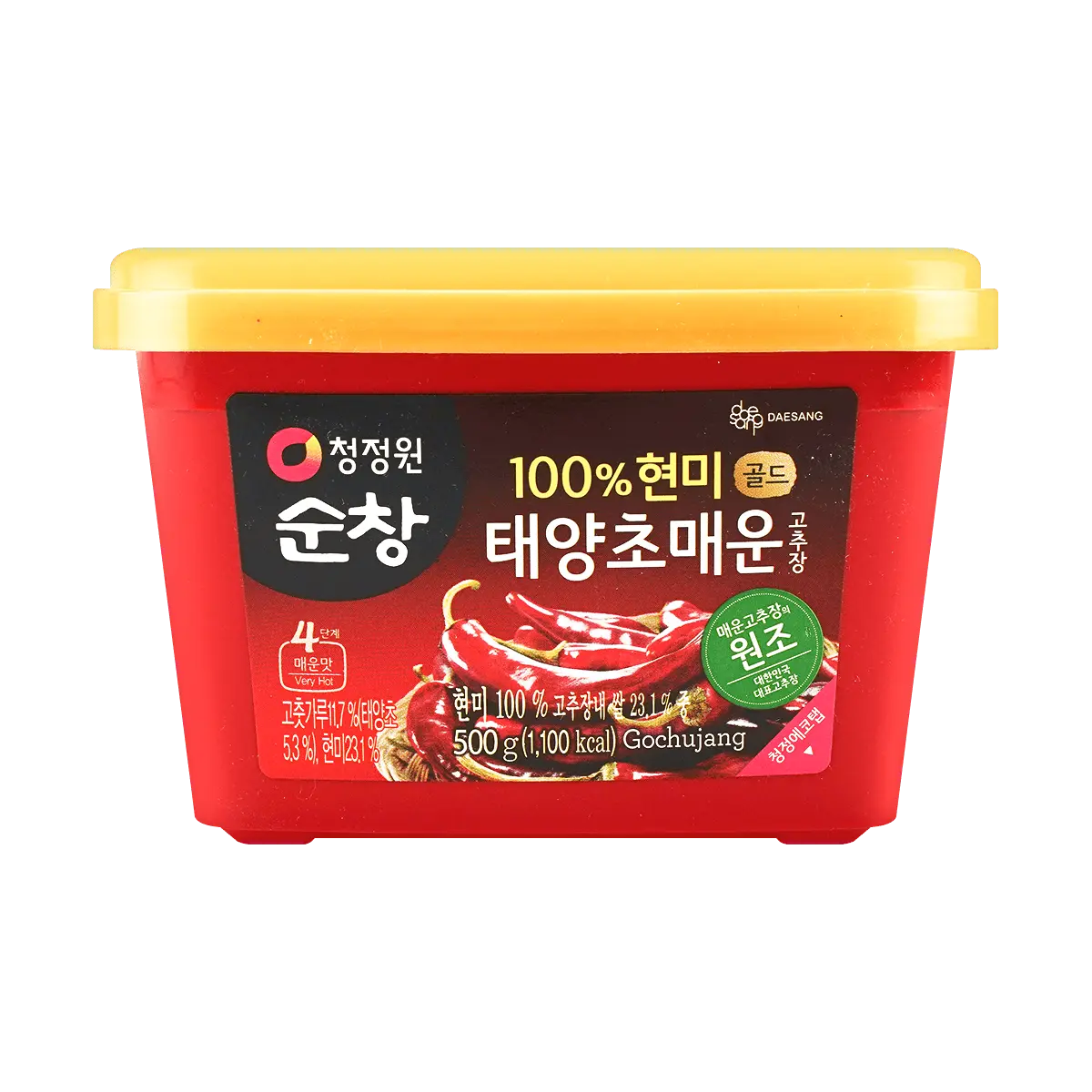O'Food Extra Spicy Korean-Style Hot Chili Paste, 17.6oz