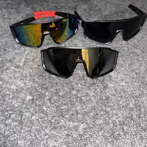 3-Pack Unisex Cycling Sunglasses - UV400 Protection Windproof Shades for Running, Hiking & Outdoor Activities