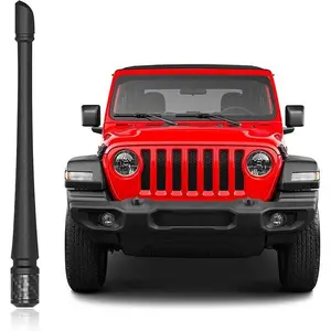 7inch Antenna for Jeep Wrangler JK JT JL JLU JKU Sahara Rubicon Sport 2007-2023, Fexible Antenna.
