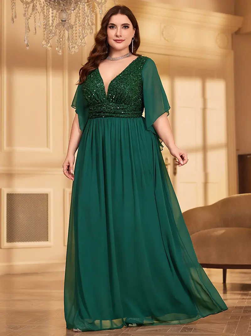 plus size emerald green evening dress - TikTok Shop plus size emerald green evening dress - TikTok Shop