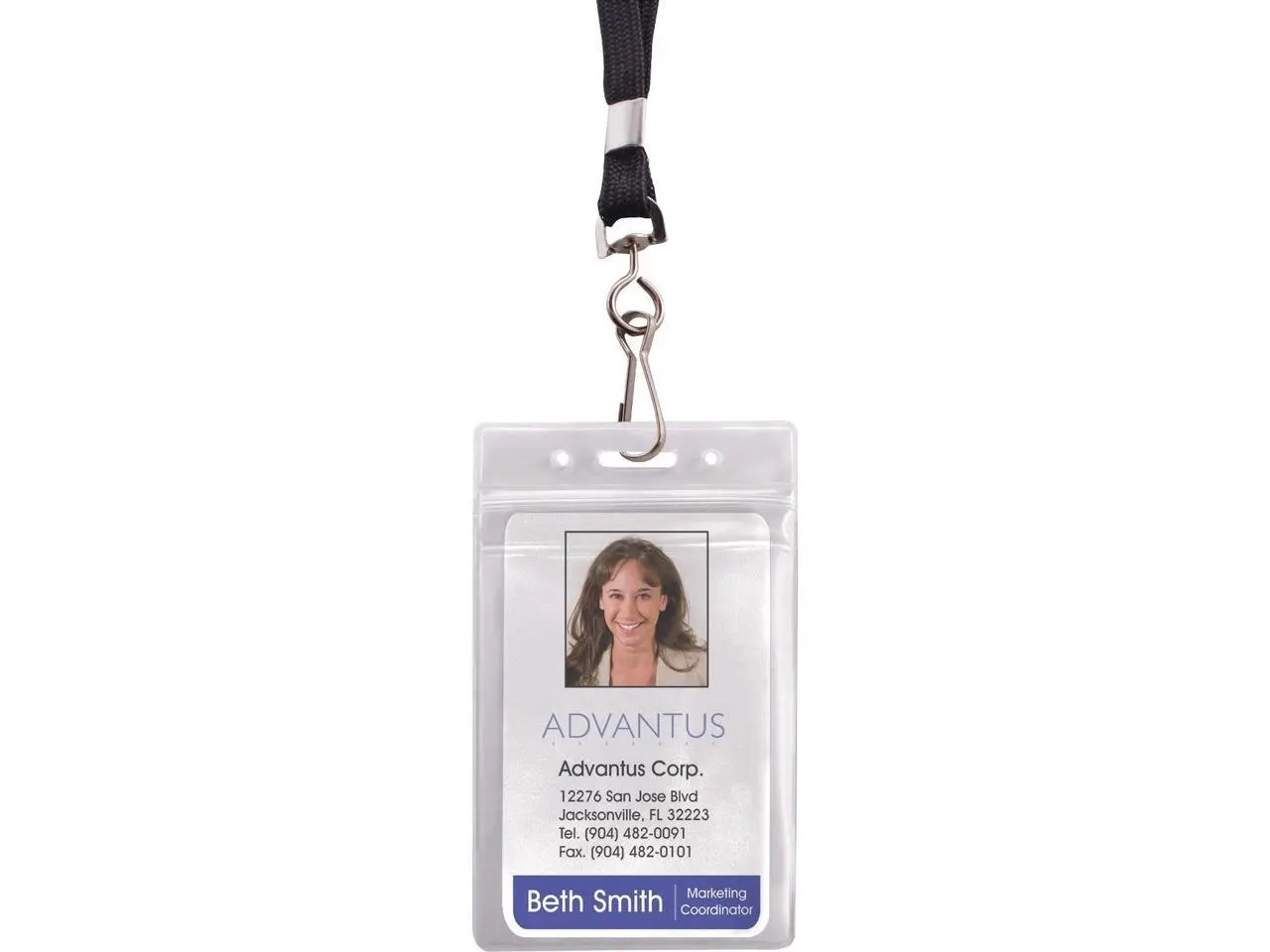 Advantus ID Holder/Lanyard Combo Pack Advantus ID Holder/Lanyard Combo Pack