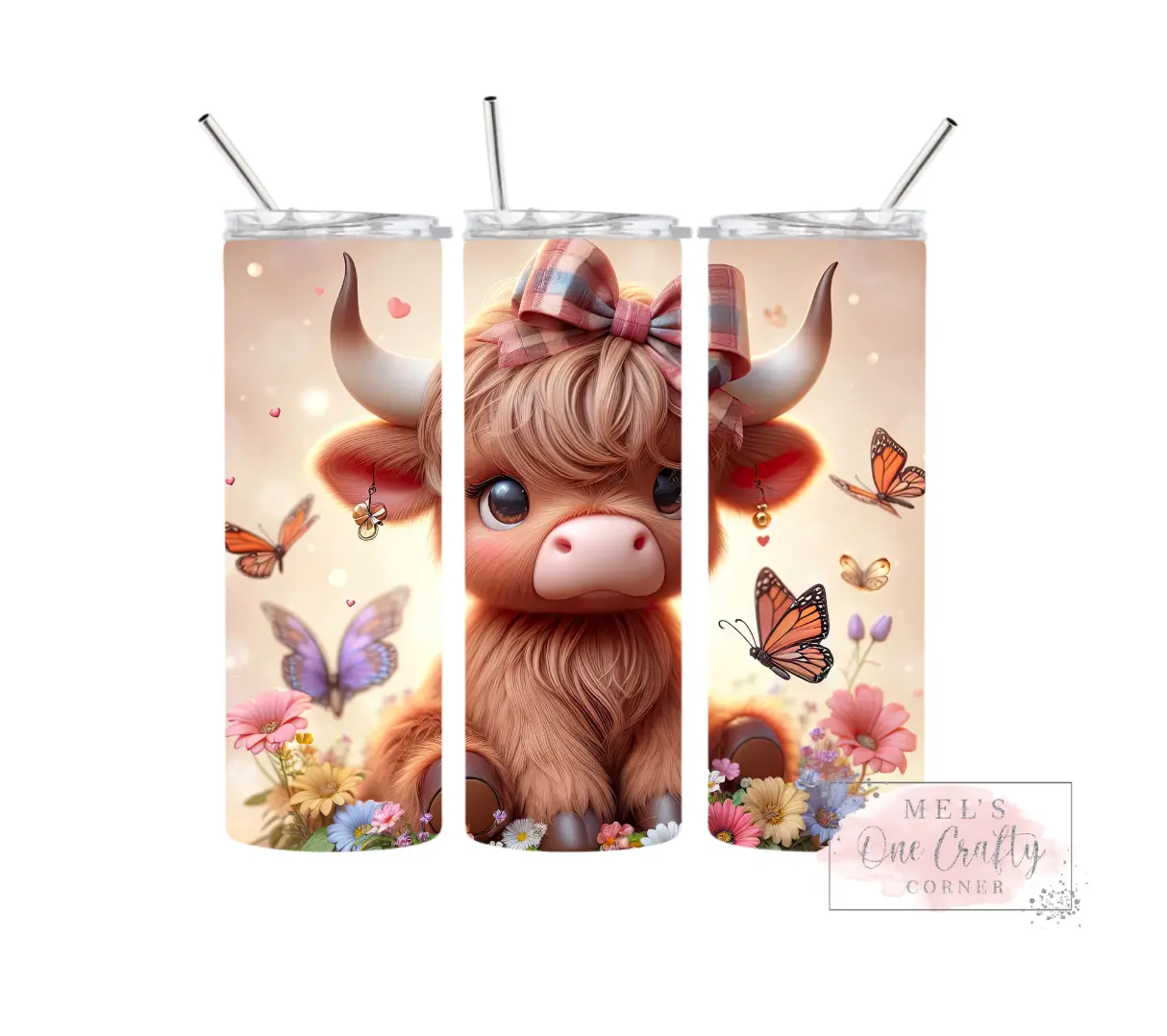 Highland Butterfly Tumbler