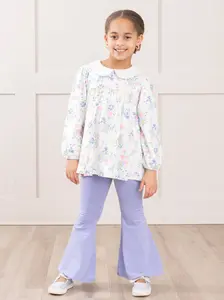 Lilac Secret Garden Bell Bottoms Outfit