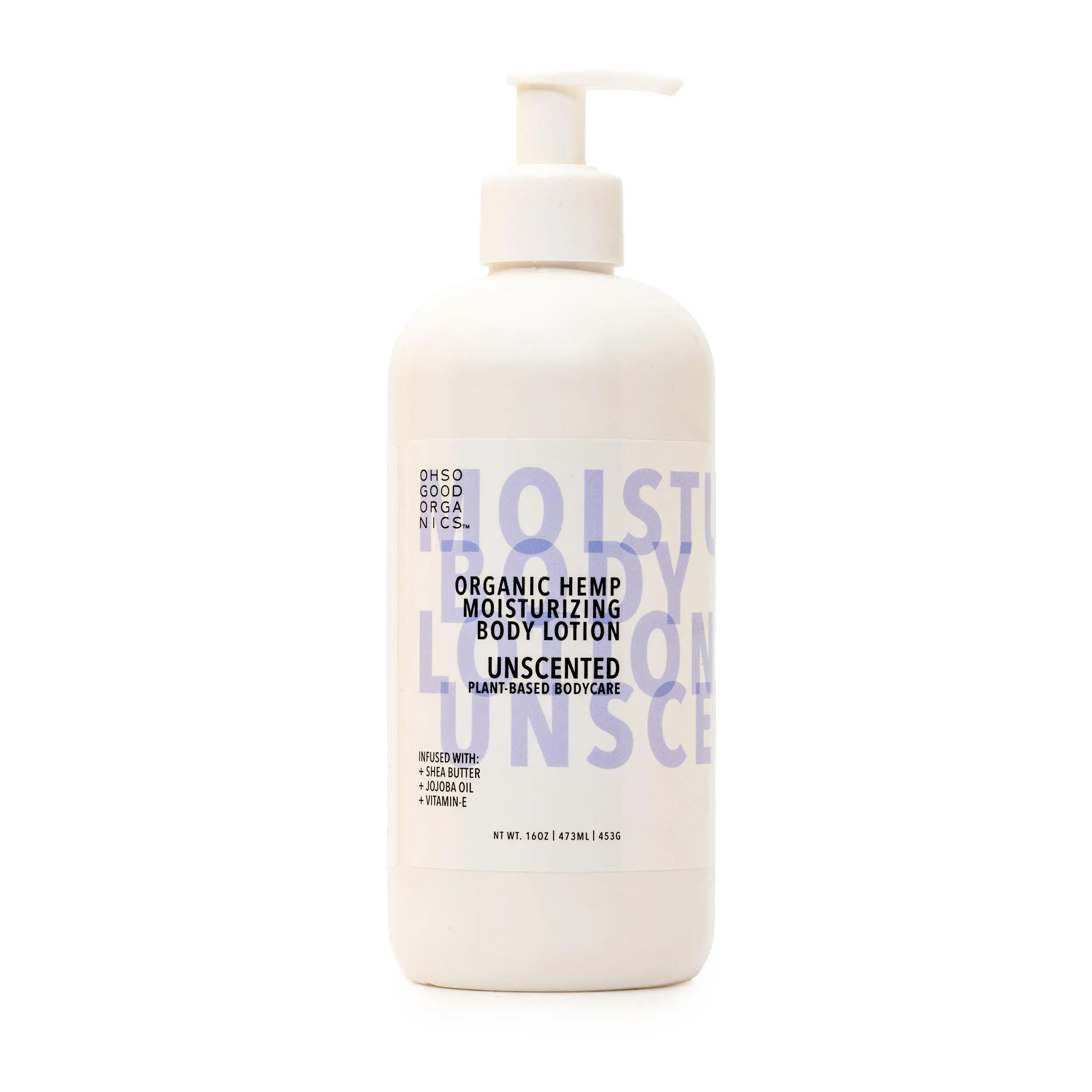 Organic Hemp Lotion - Unscented Organic Hemp Lotion - Unscented
