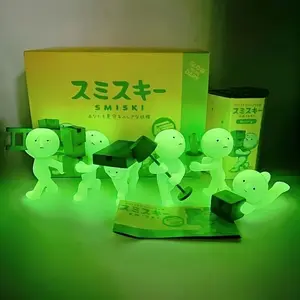 Bestseller 12-Piece Set Cute Glowing Dolls, Car Interior & Desktop Decorations, Perfect Birthday Surprise Gift, Ideal Home Accessories