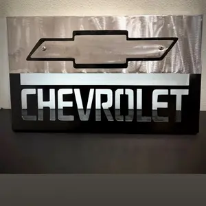 Chevrolet logo sign
