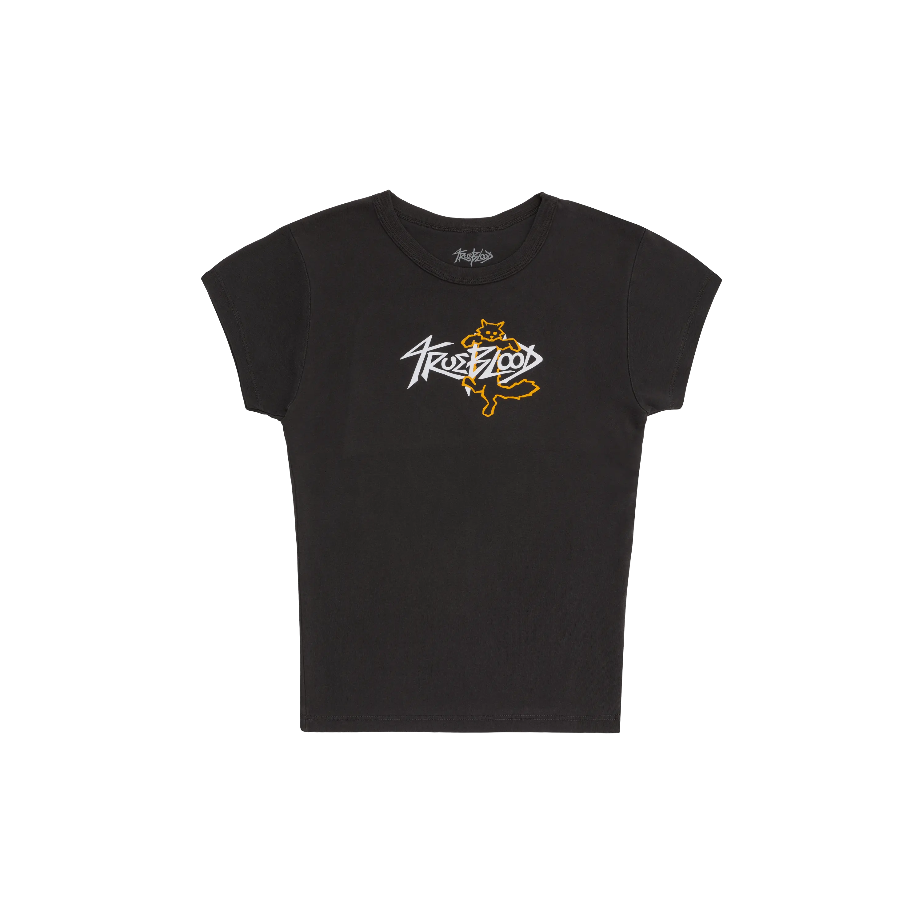 FITTED EDDIE TEE (FADED BLACK)