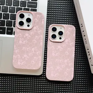 Cute Cartoon Barbie Phone Case for iPhone 16 15 14 13 12 11 Pro Max Plus, Shockproof Soft Back Cover, Couple Gift