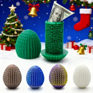 3D Printed Dragon Egg Maze Box, Mystery Surprise Puzzle Gift, Easter Egg, Birthday Present, Creative Gift, Educational Game Set, Montessori Puzzles Gift