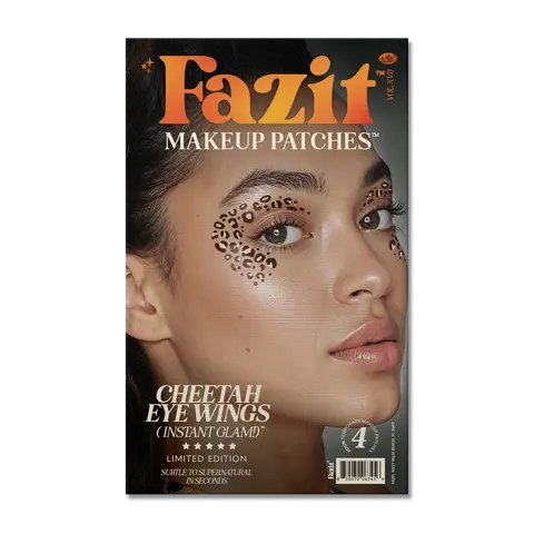 Cheetah Eye Shadow & Highlighter Makeup Patch