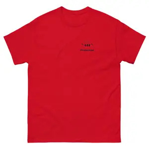 Unisex tee Angel Number T-Shirt | Spiritual Graphic Tee | Numerology Shirt | Positive Vibes Apparel | Angel Number 444 | Manifestation Shirt