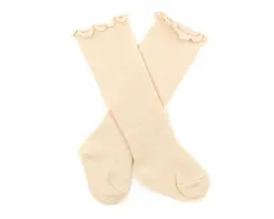 Eden Socks in Beige