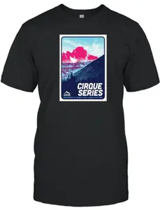 Cirque Series Grand August 24 2024 Targhee WY Tour Poster T-Shirt