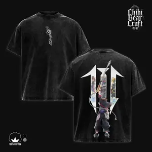Kingdom Hearts III Shirt Sora Keyblade Destiny Trio Vintage Washed Oversized Hoodie JRPG Gaming Graphic Tee Faded Japanese Streetwear Y2K Merch Gift For Game Fan Clothes