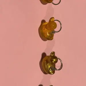 Resin duck keychains