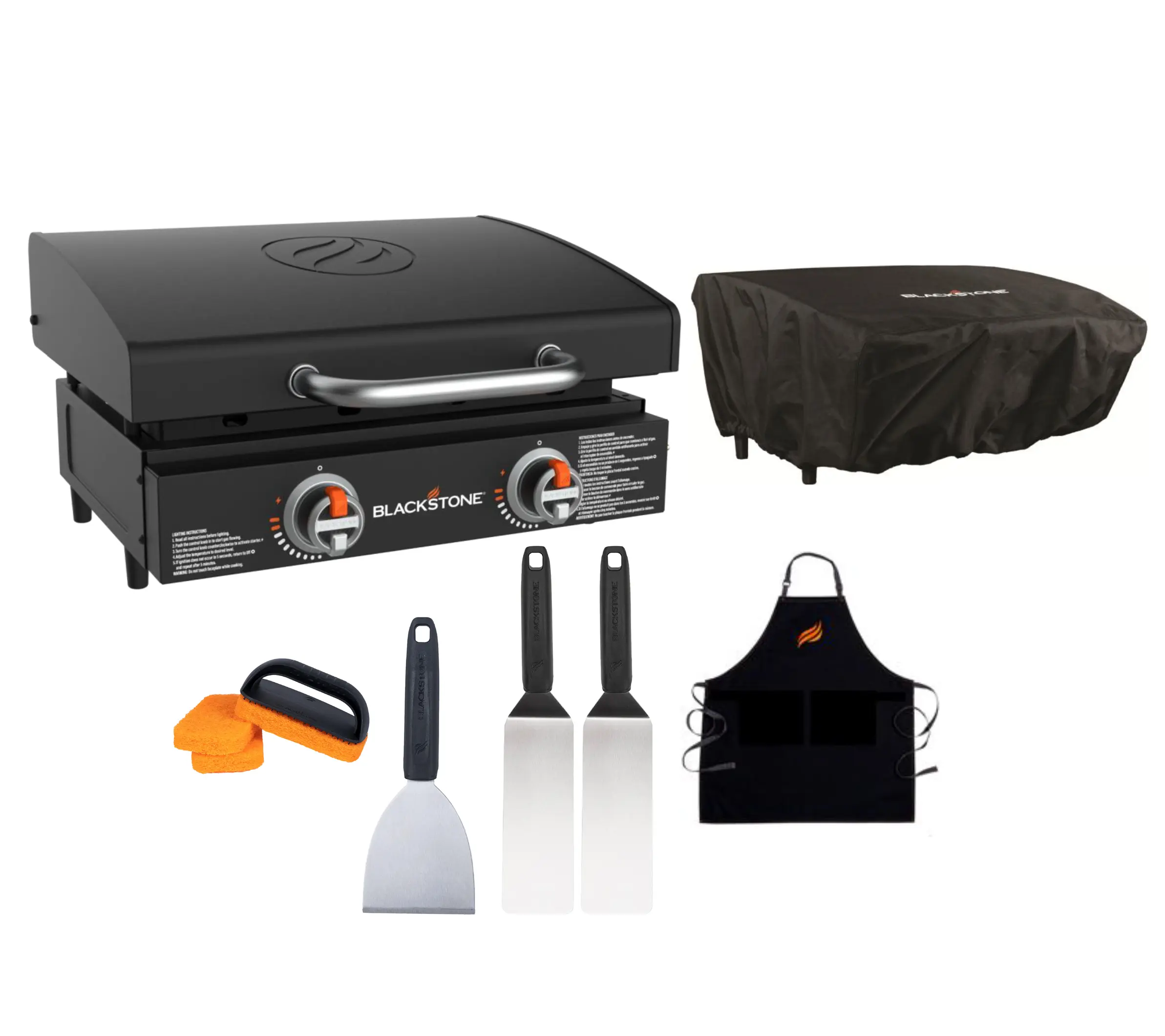 Blackstone 22" Omnivore Tabletop Griddle with Hood Bundle Blackstone 22" Omnivore Tabletop Griddle with Hood Bundle
