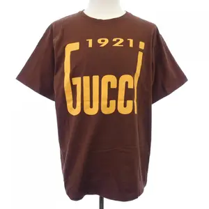 Pre-owned GUCCI Cotton Small Leather Goods T Shirt