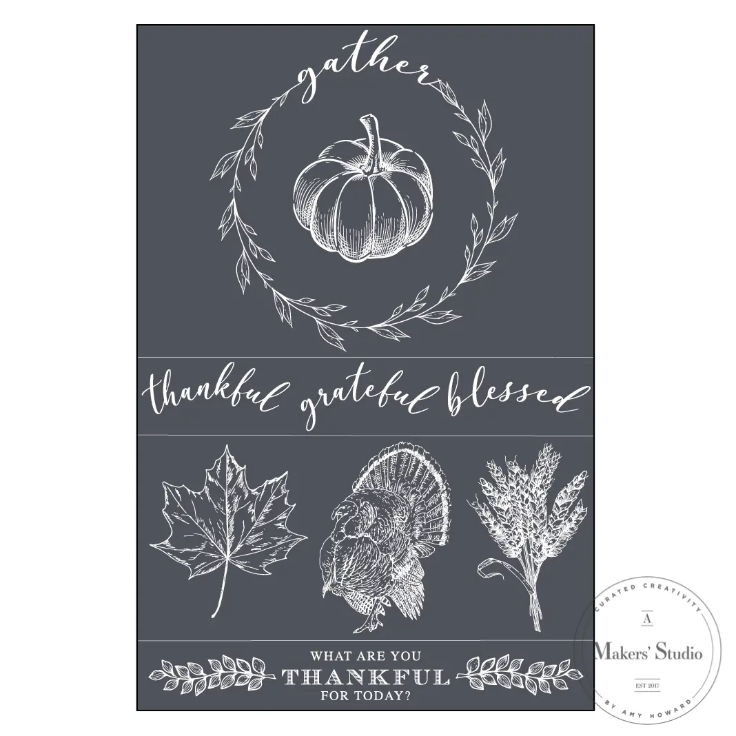 Turkey Feast - Mesh Stencil 12x18 Turkey Feast - Mesh Stencil 12x18