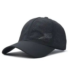 Summer Big Head Sunscreen Hat Mesh Breathable Hat Men's Thin Sunscreen Hat Outdoor Fishing Speed Drying Duck Tongue Hat