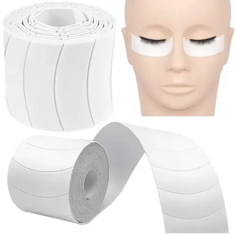 110Pcs/Roll Eye Tapes Under Eye Patches Foam Eyelash Gel Pads Adhesive Tape Eyelash Extension Stickers Eyepad Eyepatches Makeup Accessories