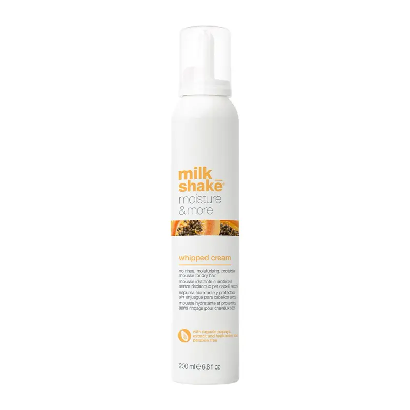 Milk_Shake Moisture & More Whipped Cream Leave-In Conditioning Mousse for Dry Hair 6.8oz Lightweight Hydrating Formula