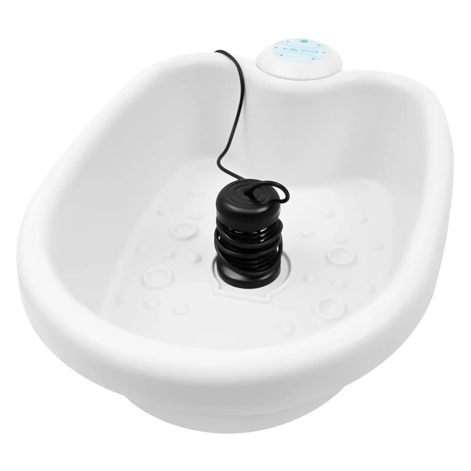 Foot Spa Pro | Foot Bath Basin Machine for Cramped Muscles, Aching Feet, Stimulates Blood Flow, & Hydrates Skin | Comes w/Measuring Spoon & 2*Ionic Spa Arrays (Foot Spa Pro) for Home Salon Spa Club White Father Son High School Graduation Gift