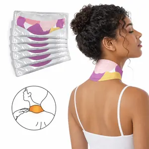 Herbal Heat Patch for Neck & Shoulder Pain Relief - 4-Hour Heat Therapy Heating Pads, Adhesive Heat Patches for Muscle & Joint Pain - Flexible Fit for Comfort & Extended Wear - Flexible Skin-Friendly Warm - Fashionable