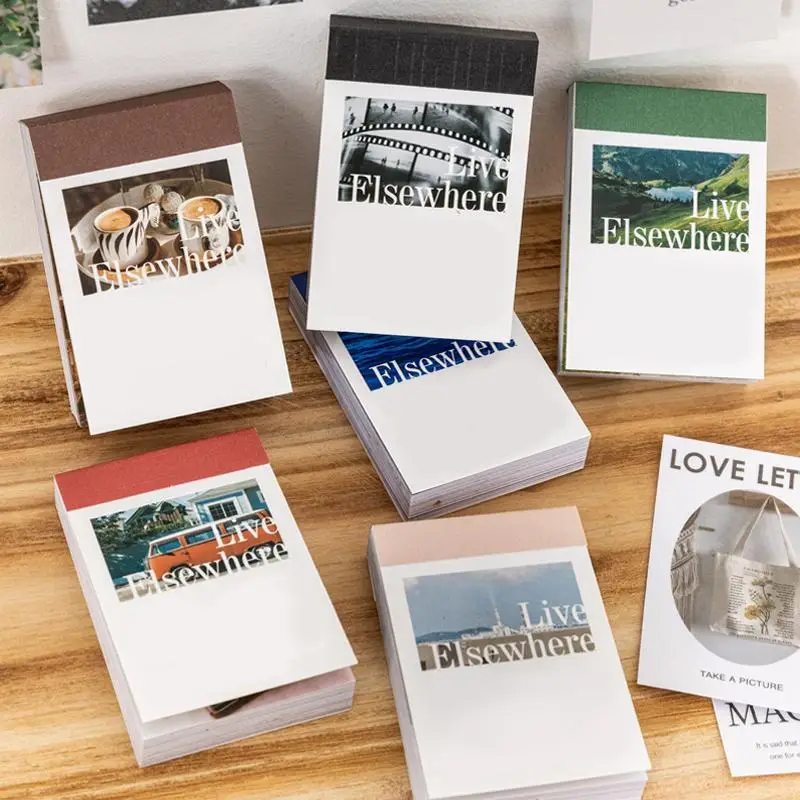 Vintage Magazine Style Sticker Book, 50pcs/bag Scrapbook & Journal Making Material Paper, DIY Decorative Sticker for Stationery & Water Bottle