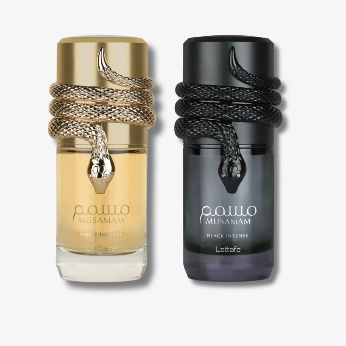 Lattafa Musamam White Intense EDP 100ml + Musamam Black Intense EDP 100ml