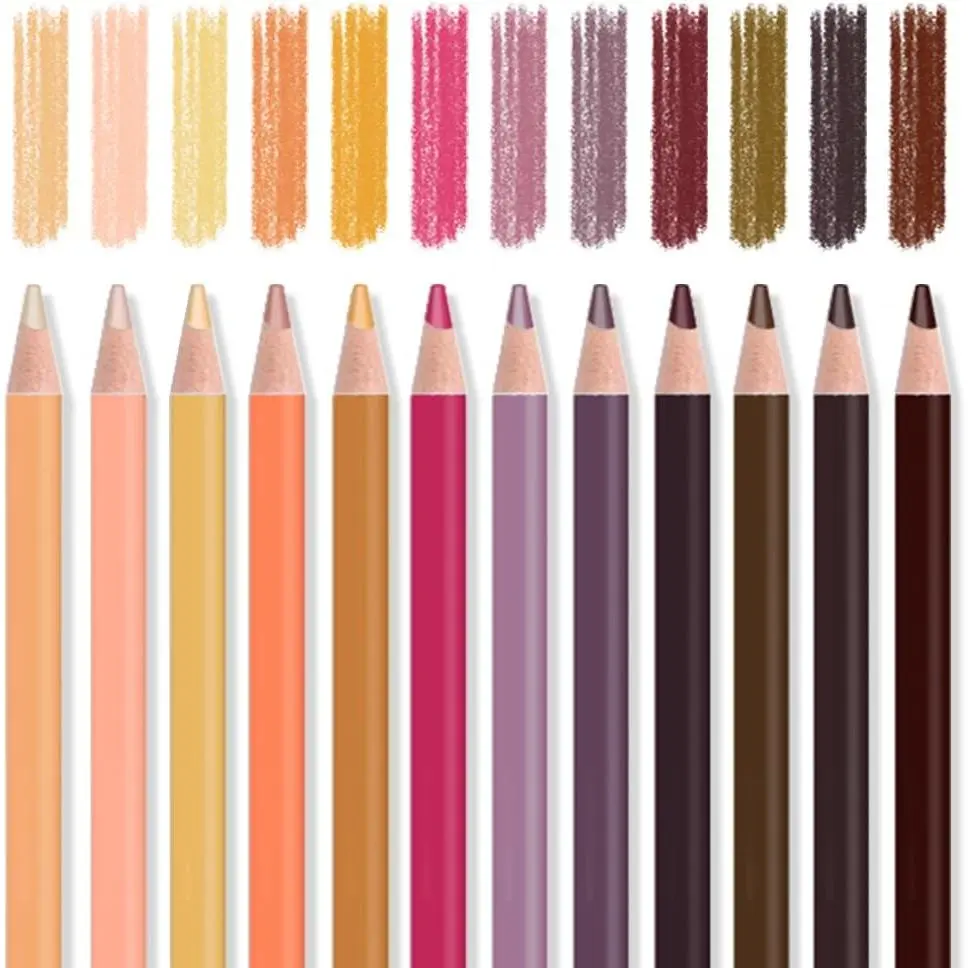 12Pcs Skin Colored