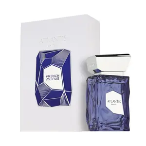 French Avenue Atlantis Extrait Men's Eau De Parfum, Fresh Aquatic & Woody Fragrance