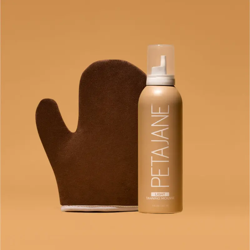 The Starter Bundle - Light Shade Peta Jane Beauty Self-Tanning mousse & Self-Tanning Mitt for All Skin Types
