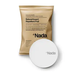 deNada Insect Pod Plant-Based Repellent Natural Essential Oil for Ants Roaches Spiders Eco-Friendly Pest Control Pods