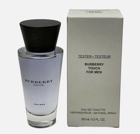 Burberry Touch 100ml Eau de Toilette Tester Spray for Men - Authentic Fragrance with Classic Design