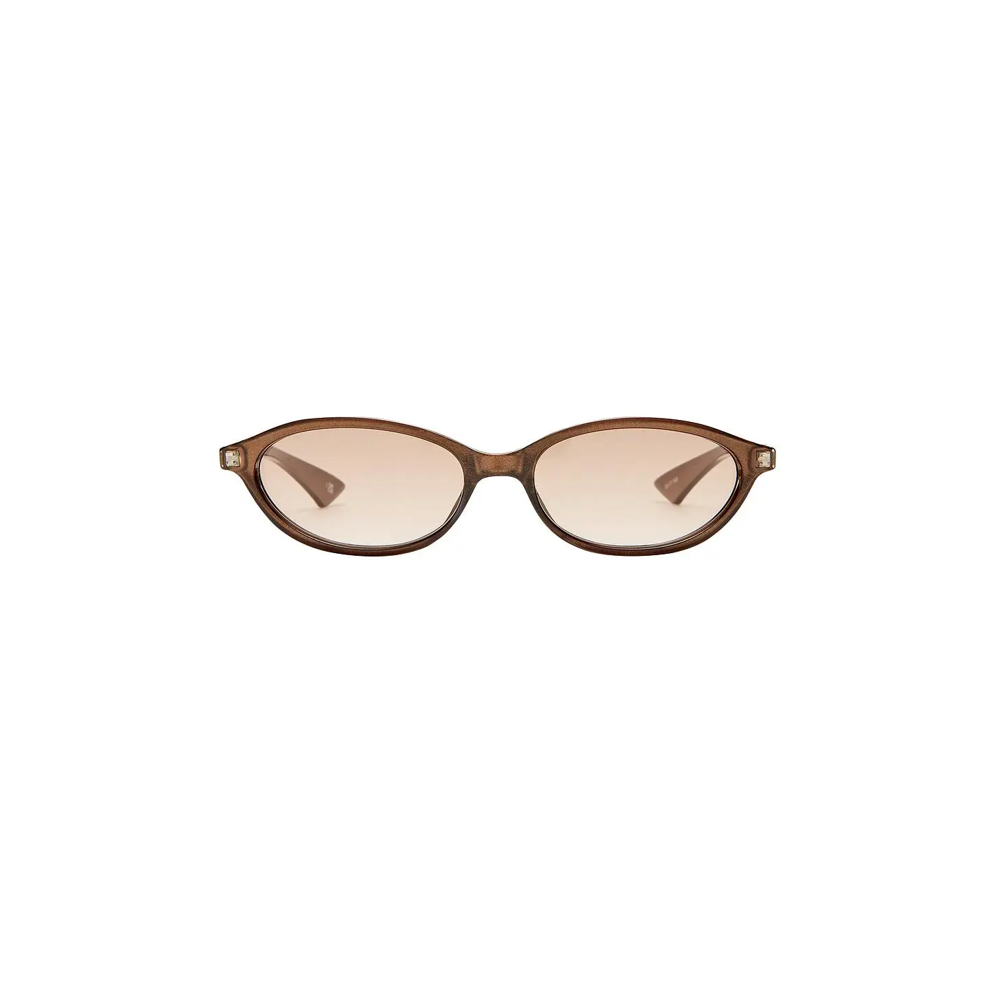 Le Specs Duskfall Sunglasses in Pearl Chocolate & Warm Smoke Grad
