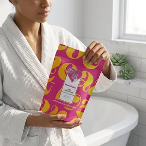 Pink Himalayan Mineral Bath Soak | Triple Salt Muscle Recovery Soak 3lb