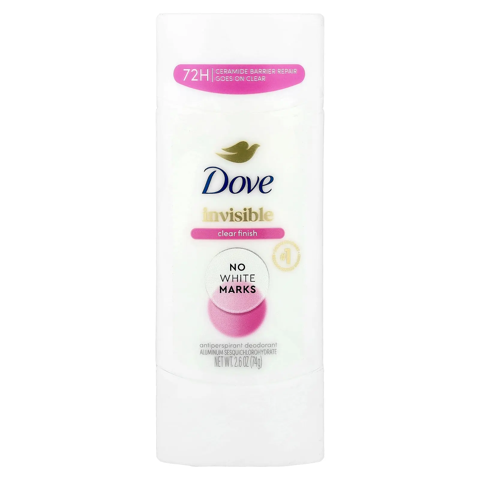 Dove Invisible, Anti-Perspirant Deodorant, Clear Finish, 2.6 oz (74 g) Dove Invisible, Anti-Perspirant Deodorant, Clear Finish, 2.6 oz (74 g)