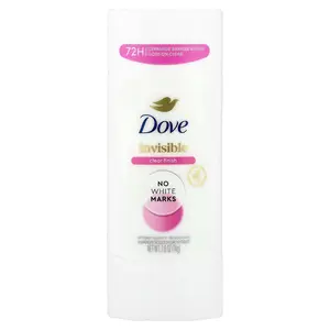 Dove Invisible, Anti-Perspirant Deodorant, Clear Finish, 2.6 oz (74 g)