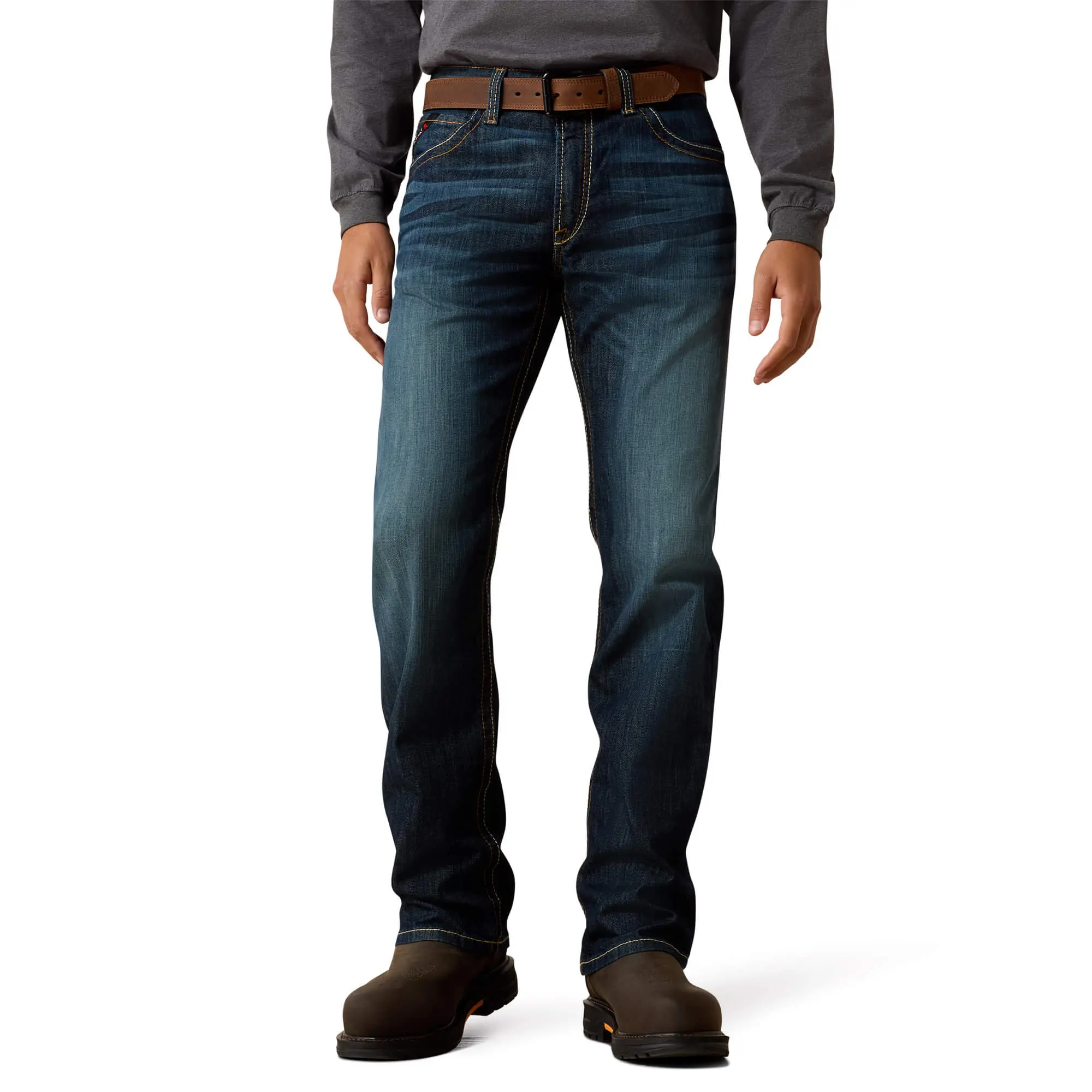 Men's FR M4 Relaxed Stretch DuraLight Basic Boot Cut Jeans
