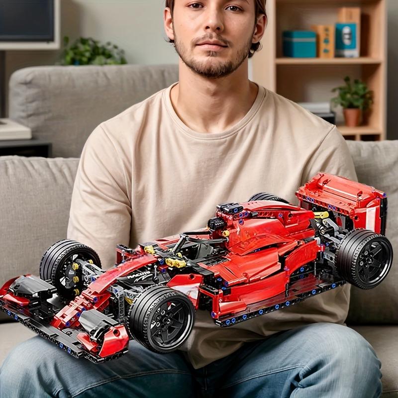 1300+pcs of racing adult difficult 3D building block cars, can be ...