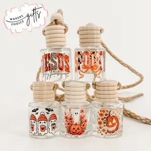 Makers Choice Gifts Fall Scented Car Air Freshener Long Lasting Scented Diffuser for Rearview Mirror Clean Ingredients & Practical Gift