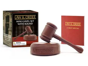 Law & Order: Mini Gavel Set with Sound (RP Minis)