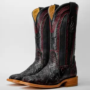 Ace Of Spades Black Cherry - Square Toe