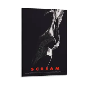Frightening Scream's Film Ghostface Posters, A Must - Have for Home Holiday Decor Canvas Poster Bedroom Decor Sports Landscape Office Room Decor Gift